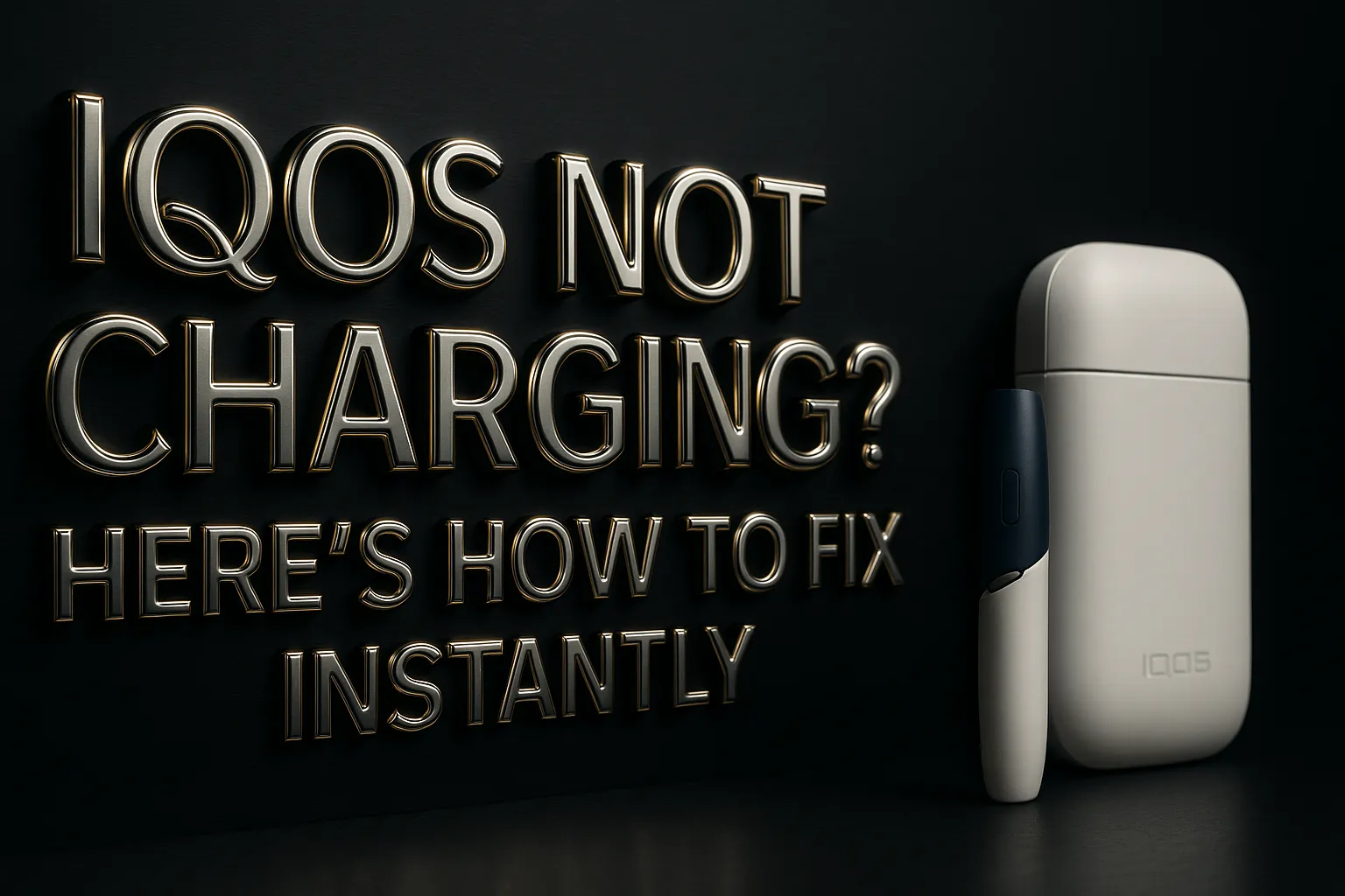 Iqos NOt chaging Banner