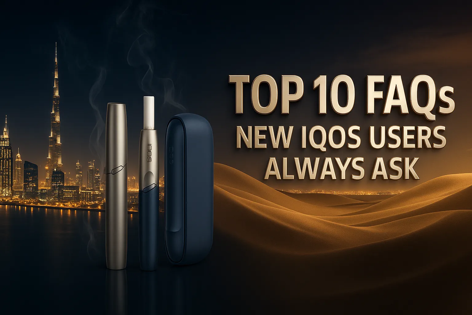 top 10 faqs new Iqos user